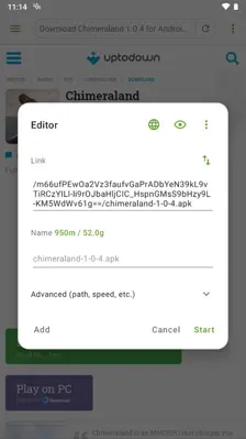 Advanced Download Manager android App screenshot 0