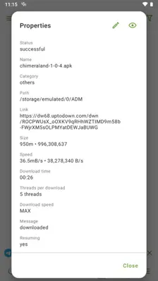 Advanced Download Manager android App screenshot 5