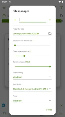 Advanced Download Manager android App screenshot 7